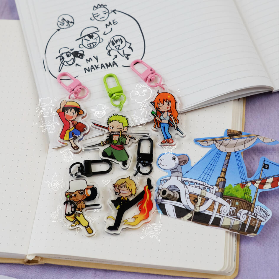 One Piece Keychains