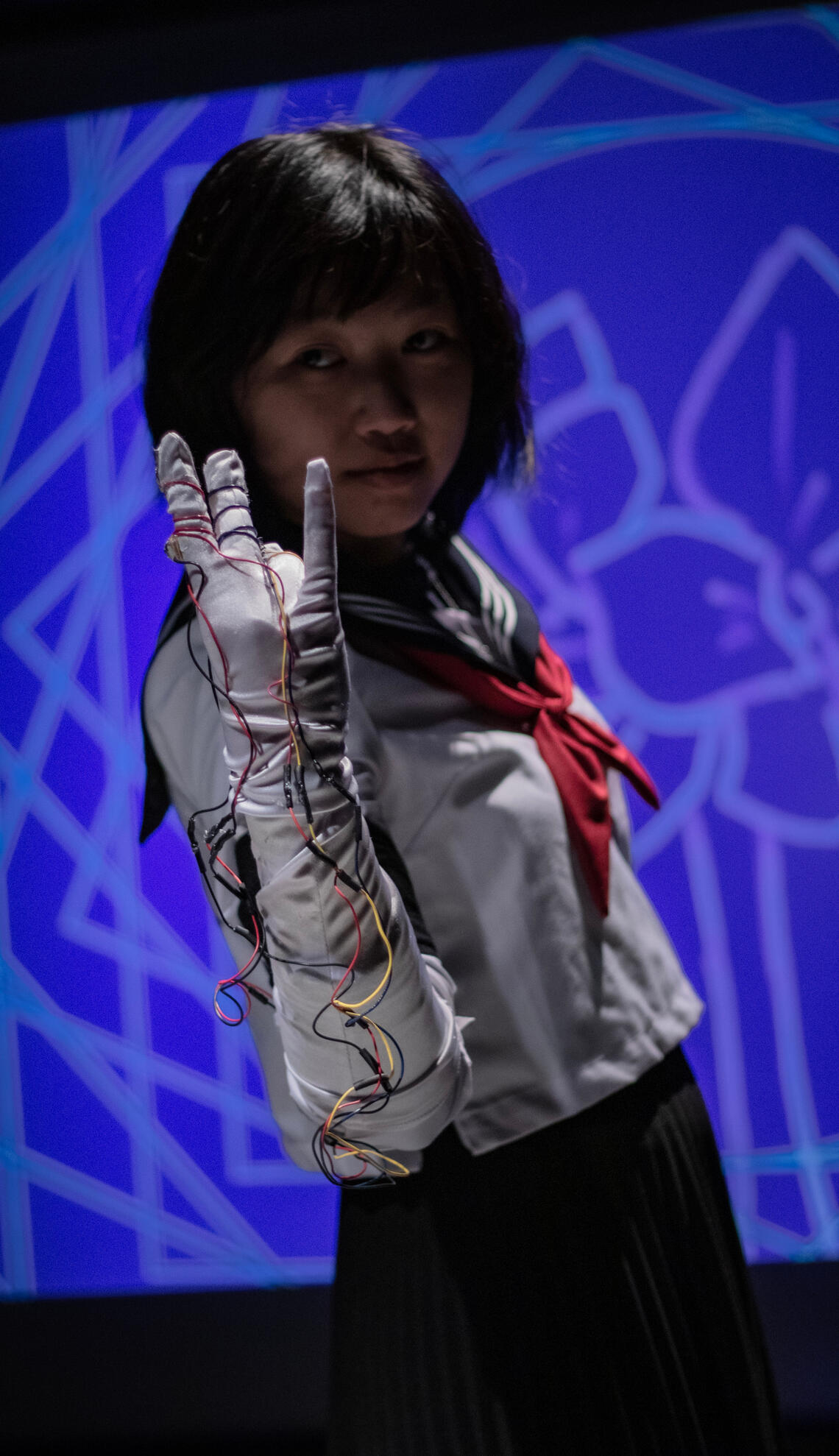 Beat Drop Glove Closeup Photos by Vivian Fung.